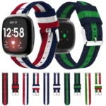 Universal Stripe Nylon Watch Band - Image 2