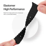 DUX DUCIS Sea Wave Silicone Watch Band For Apple Watch - Image 5