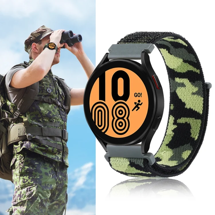 EDA003800201_B3.webp Camo Nylon Loop Watch Band - Image 4