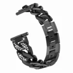 Row Diamonds Denim Chain Watch Band - Image 5