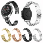 Row Diamonds Denim Chain Watch Band - Image 2
