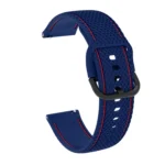 Two-color Stitching Silicone Watch Band - Image 4