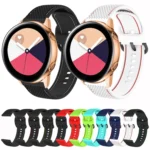 Two-color Stitching Silicone Watch Band - Image 2