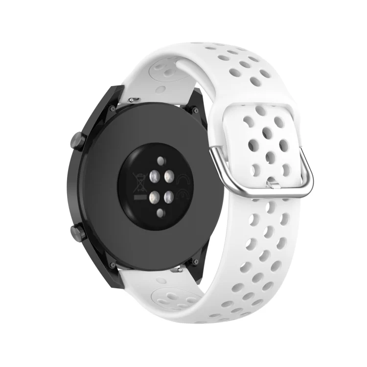 EDA00380401A_2.webp For Huawei Watch GT 46mm / 42mm / GT2 46mm 22mm Clasp Solid Color Sport Wrist Strap Watchband - Image 4