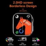 WS8 Plus 2.0 inch IPS Full Touch Screen Smart Watch, IP68 Waterproof Support Heart Rate & Blood Oxygen Monitoring / Sports Modes - Image 2