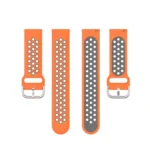 For Fitbit Versa 2 / Versa / Versa Lite 23mm Clasp Two Color Sport Wrist Strap Watchband - Image 5
