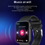 QX7 1.85 inch TFT Screen Smart Watch, Support Bluetooth Call / Hearth Monitoring / 100+ Sports Modes - Image 4