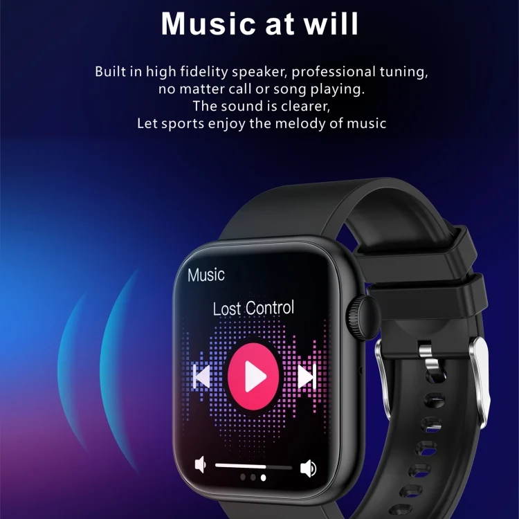 EDA003814601_B3.webp QX7 1.85 inch TFT Screen Smart Watch, Support Bluetooth Call / Hearth Monitoring / 100+ Sports Modes - Image 4