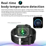 QX7 1.85 inch TFT Screen Smart Watch, Support Bluetooth Call / Hearth Monitoring / 100+ Sports Modes - Image 7