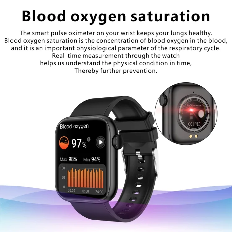 EDA003814601_B7.webp QX7 1.85 inch TFT Screen Smart Watch, Support Bluetooth Call / Hearth Monitoring / 100+ Sports Modes - Image 8