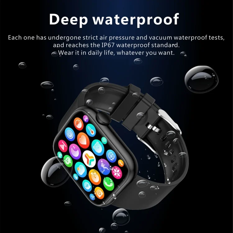 EDA003814601_B9.webp QX7 1.85 inch TFT Screen Smart Watch, Support Bluetooth Call / Hearth Monitoring / 100+ Sports Modes - Image 10