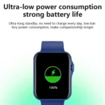 D07 1.7 inch Square Screen Smart Watch with Payment NFC Encoder - Image 3