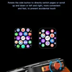 D09 1.9 inch TFT Square Screen Smart Watch Supports Blood Pressure Monitoring - Image 5