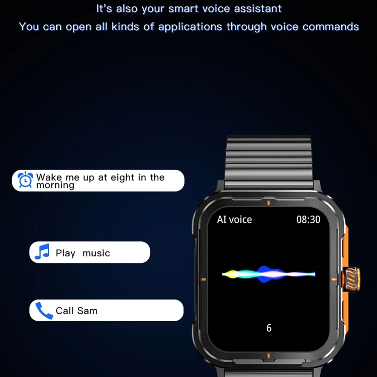 EDA003833101_B6.webp D09 1.9 inch TFT Square Screen Smart Watch Supports Blood Pressure Monitoring - Image 7