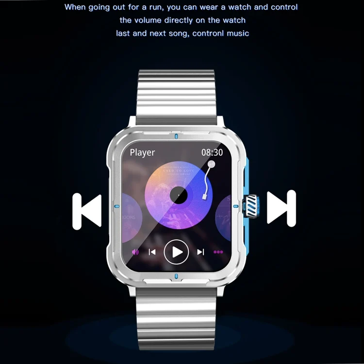 EDA003833101_B7.webp D09 1.9 inch TFT Square Screen Smart Watch Supports Blood Pressure Monitoring - Image 8