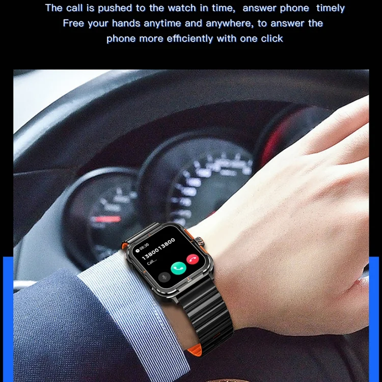 EDA003833101_B8.webp D09 1.9 inch TFT Square Screen Smart Watch Supports Blood Pressure Monitoring - Image 9