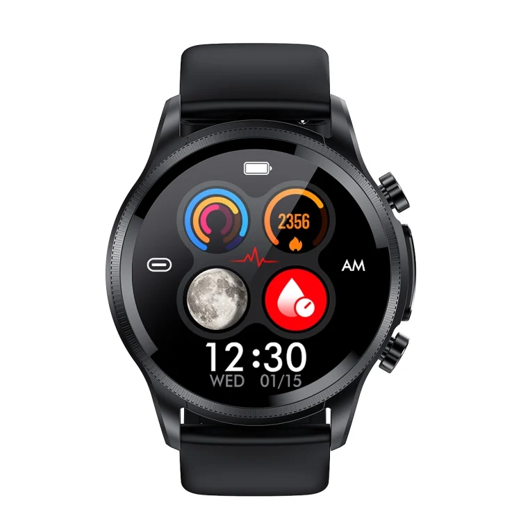 EDA003834001A_1.webp E400 1.39 inch HD Round Screen TPU Watch Strap Smart Watch Supports ECG Monitoring/Non-invasive Blood Sugar - Image 10