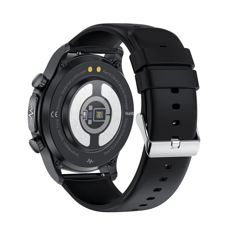EDA003834001A_2.webp E400 1.39 inch HD Round Screen TPU Watch Strap Smart Watch Supports ECG Monitoring/Non-invasive Blood Sugar - Image 11