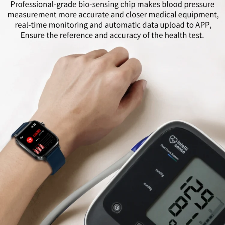 EDA003838001_B8.webp F100 1.7 inch HD Square Screen TPU Strap Smart Watch Supports Body Temperature Monitoring/Blood Oxygen Monitoring - Image 9