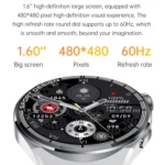 MD3MAX 1.39 inch Round Screen TPU Strap Smart Watch Supports Heart Rate Monitoring/Blood Oxygen Monitoring - Image 4