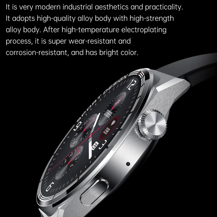 EDA003839301_B6.webp MD3MAX 1.39 inch Round Screen TPU Strap Smart Watch Supports Heart Rate Monitoring/Blood Oxygen Monitoring - Image 7