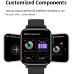 T49 1.9 inch HD Square Screen Smart Watch Supports Heart Rate Monitoring/Bluetooth Calling - Image 4