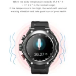 T92 1.28 inch IPS Touch Screen 2 in 1 Bluetooth Headset Smart Watch, Support Heart Rate Monitoring/Bluetooth Music - Image 2