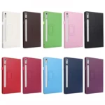 Litchi Texture Leather Tablet Case with Holder, For Lenovo Tab P11 Pro Gen 2, For Xiaomi Pad 5 Pro 12.4 - Image 2