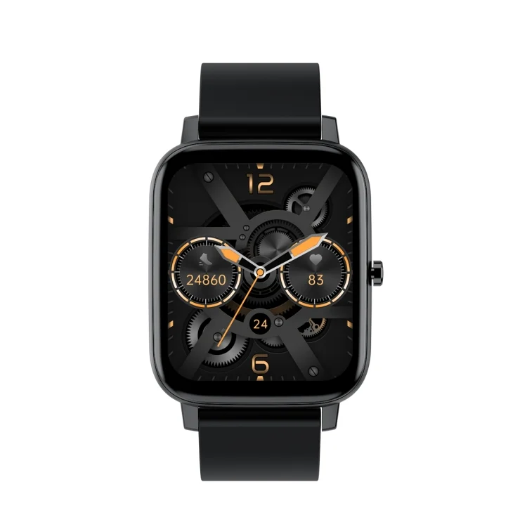 EDA003862901A_1.webp Ochstin 5H80 1.69 inch Square Screen Silicone Strap Heart Rate Blood Oxygen Monitoring Bluetooth Smart Watch - Image 10