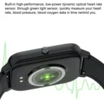 Ochstin 5H80 1.69 inch Square Screen Silicone Strap Heart Rate Blood Oxygen Monitoring Bluetooth Smart Watch - Image 5