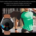 Ochstin 5HK3 Plus 1.36 inch Round Screen Bluetooth Smart Watch - Image 9
