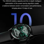 Ochstin 5HK8 Pro 1.36 inch Round Screen Blood Oxygen Blood Pressure Monitoring Bluetooth Smart Watch - Image 4