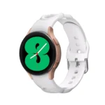 Hollowed Double Loop Silicone Watch Band - Image 6