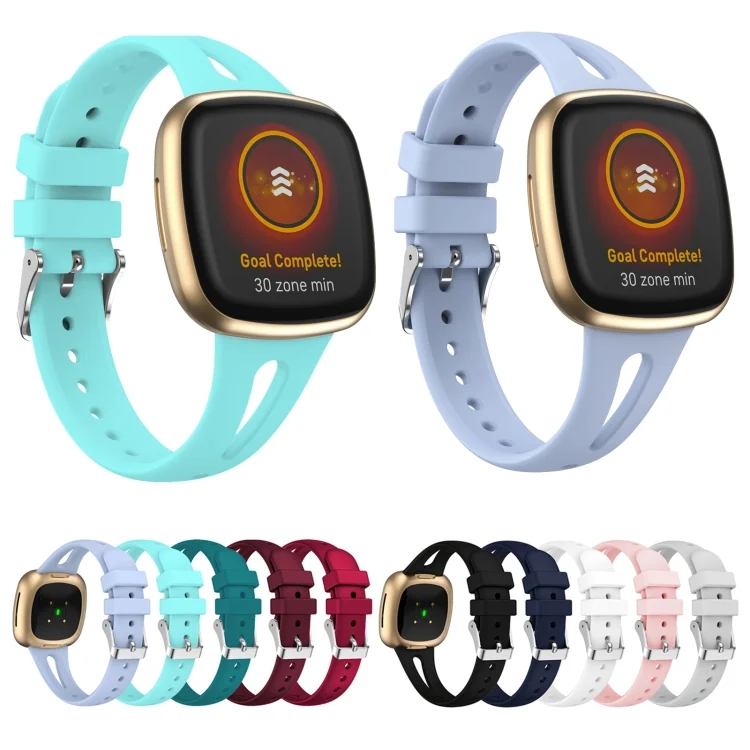 EDA003865501_B2.webp For Fitbit Versa 3 / 4 Water-drop Slim Silicone Watch Band - Image 3