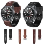Bamboo Joint Texture Silicone Leather Watch Band - Image 3