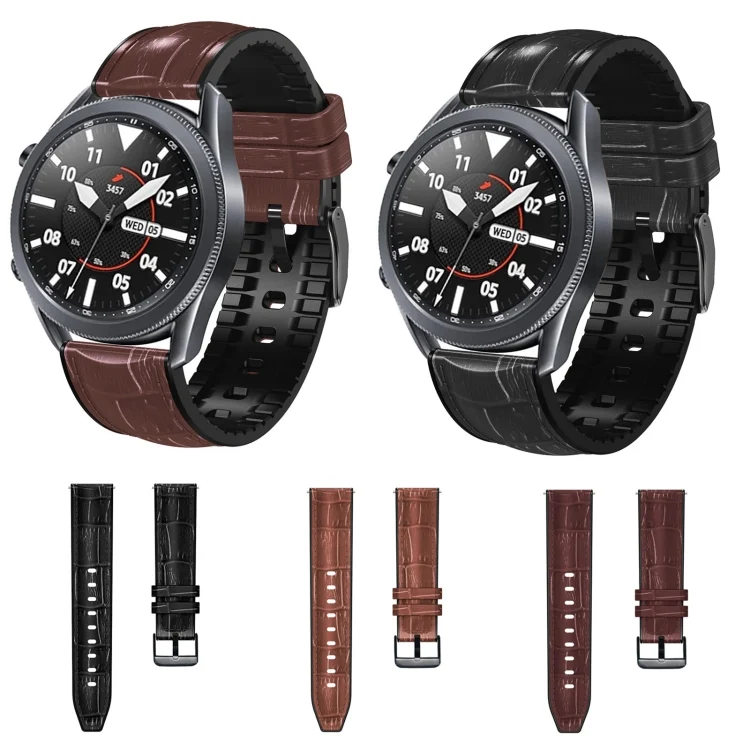 EDA003866501_B2.webp Bamboo Joint Texture Silicone Leather Watch Band - Image 3