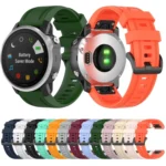 For Garmin Fenix 6S 20mm Quick Release Official Texture Wrist Strap Watchband - Image 2