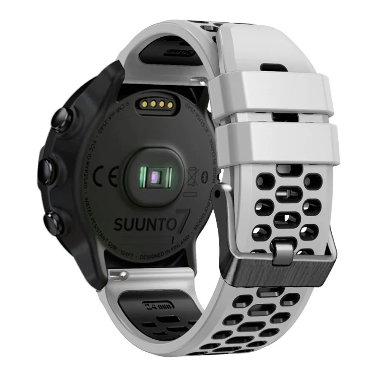 EDA003867301A_3.webp Three Rows Holes Silicone Watch Band - Image 6