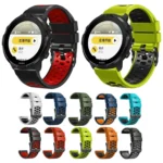 Three Rows Holes Silicone Watch Band - Image 3