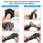 Hook And Loop Fastener Nylon Watch Band - Image 4