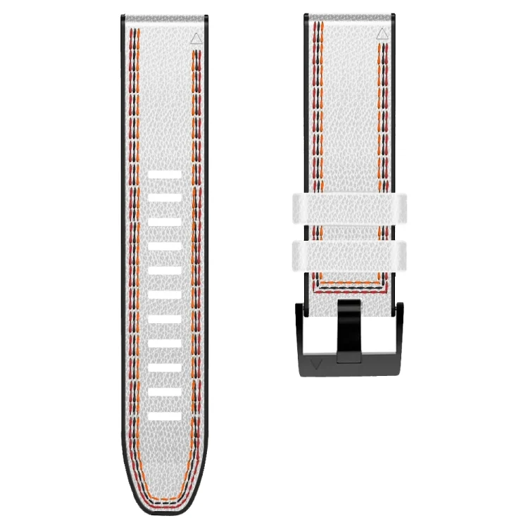 EDA003867601A_1.webp Tricolor Stitching Silicone Leather Watch Band - Image 3