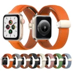 Folding Buckle Genuine Leather Watch Band - Image 3