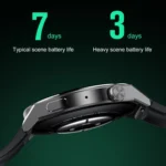 Ochstin 5HK46P 1.36 inch Round Screen Silicone Strap Smart Watch with Bluetooth Call Function - Image 3