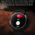 Ochstin 5HK46P 1.36 inch Round Screen Silicone Strap Smart Watch with Bluetooth Call Function - Image 6