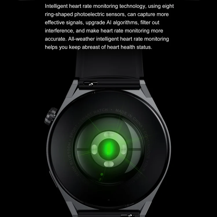 EDA003878001_B8.webp Ochstin 5HK46P 1.36 inch Round Screen Leather Strap Smart Watch with Bluetooth Call Function - Image 9