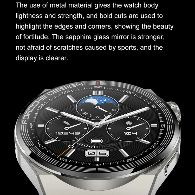 EDA003878101_B3.webp Ochstin 5HK46P 1.36 inch Round Screen Steel Strap Smart Watch with Bluetooth Call Function - Image 4