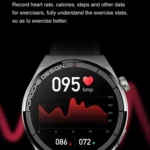 Ochstin 5HK46P 1.36 inch Round Screen Steel Strap Smart Watch with Bluetooth Call Function - Image 9