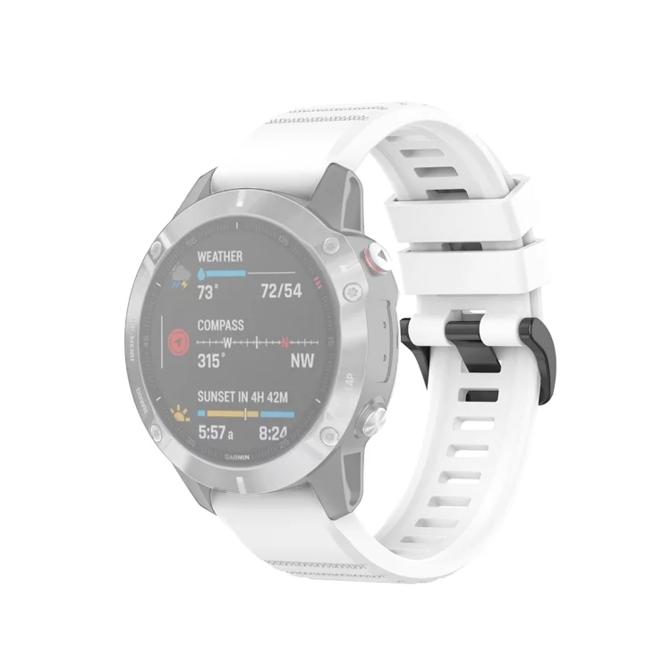 EDA00388201A.webp For Garmin Fenix 6 22mm Quick Release Official Texture Wrist Strap Watchband - Image 1