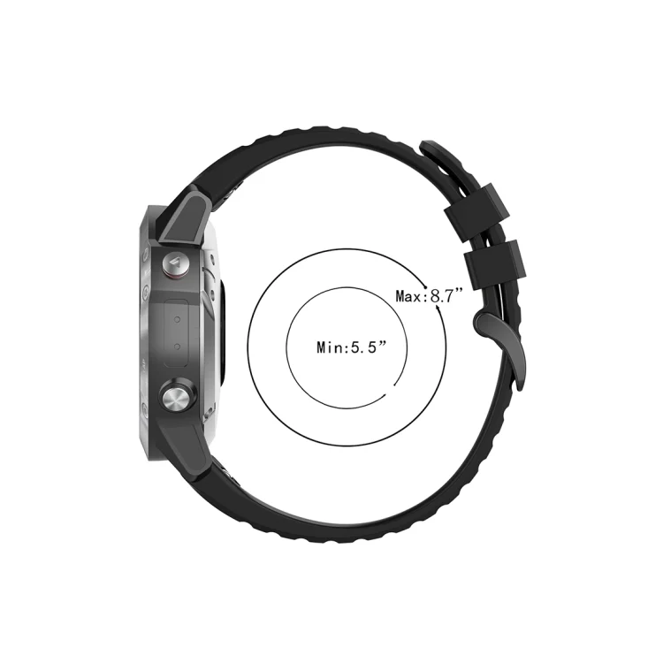 EDA00388201A_9.webp For Garmin Fenix 6 22mm Quick Release Official Texture Wrist Strap Watchband - Image 10