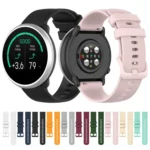For Polar Ignite 20mm Small Plaid Texture Silicone Wrist Strap Watchband - Image 2